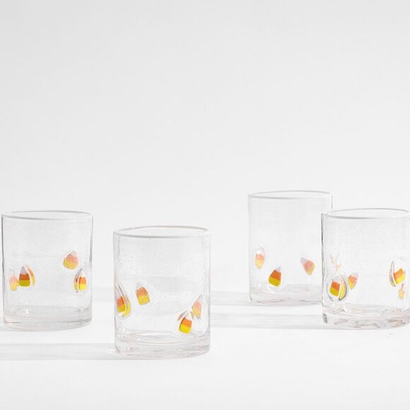 Candy Corn Icon Glasses (set of 2) - Picture 1 of 1